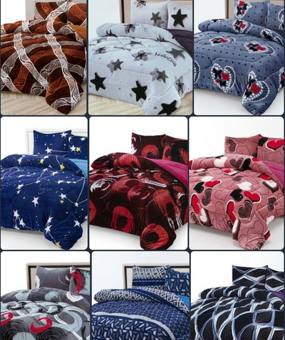 Endredon corderito estampado(varias medidas)