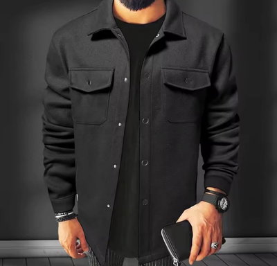 Camisaco de paño de hombre