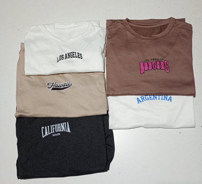 Pack x 10 - Camiseta manga larga modal dama 