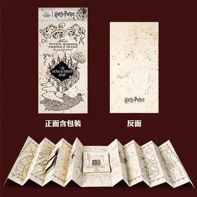 MINI MAPA DEL MERODEADOR HARRY POTTER 