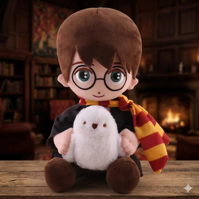 PELUCHE HARRY SENTADO 20CM