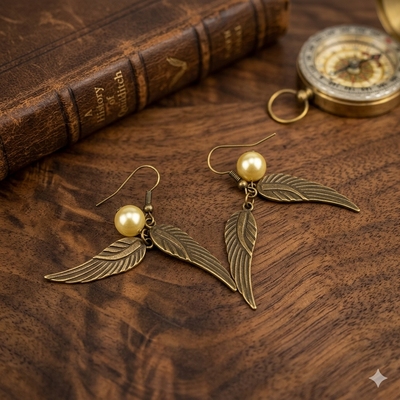 Aros Harry Potter Stitch dorada