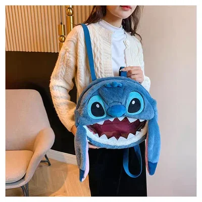 MOCHILA STITCH CON TRANSPARENCIA