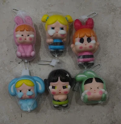 SQUISHY CHICAS SUPER PODEROSAS X 12 UNIDADES