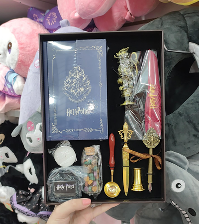 PLUMA HARRY POTTER SET GRANDE