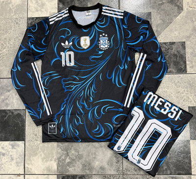 Camiseta manga larga sublimada Argentina suplente 