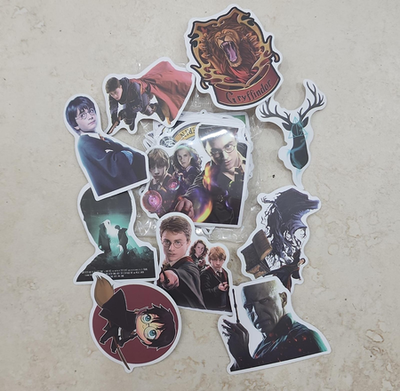 PACK X 50 STICKER DE HARRY POTTER 