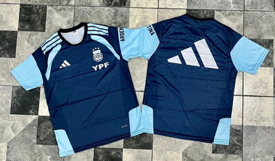 Camiseta de fútbol Sublimado adulto Argentina entrenamiento 