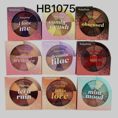 Sombra Ruby Rose 10 colores