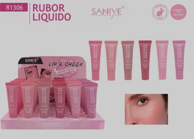 Rubor liquido Saniye x 3pcs