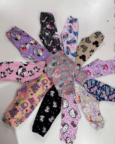 Curva de Calzas termicas infantil nena