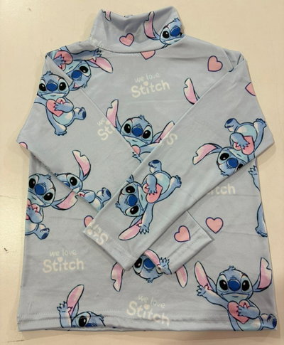 Curva de Polera de modal niña (Incluye talle 2 al 12)