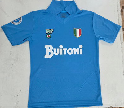 CURVA COMPLETA Camiseta Premium Termosellado Napoli retro