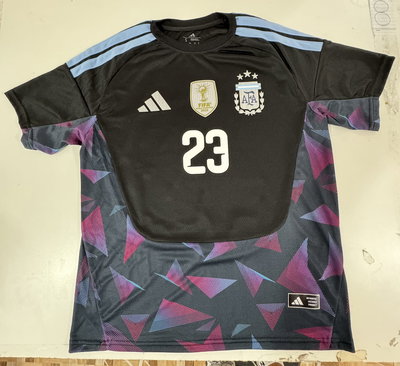CURVA COMPLETA Camiseta Premium Termosellado Argentina Dibu Martinez 2026