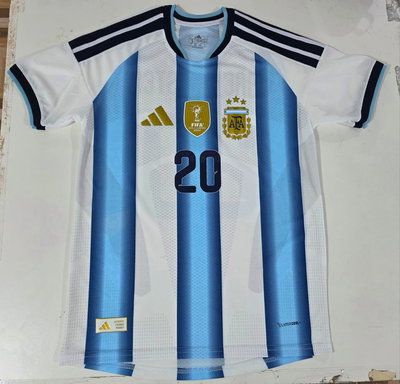 CURVA COMPLETA Camiseta Premium Termosellado ARGENTINA TITULAR 2026