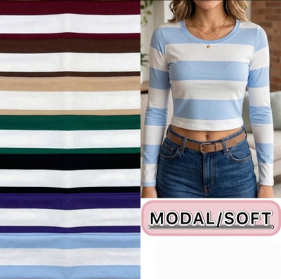 Pack x 6 remeras rayadas