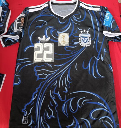 Camiseta Argentina suplente talle especial