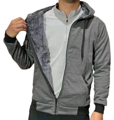 Campera de Algodón con piel interna Hombre