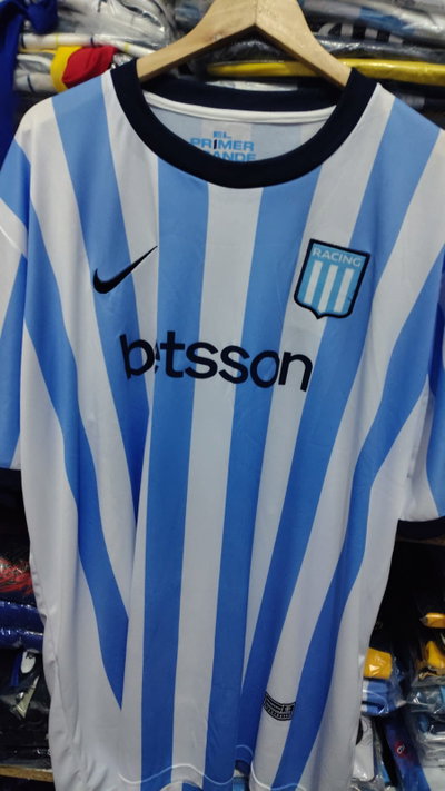 Camiseta Racing titular talle especial