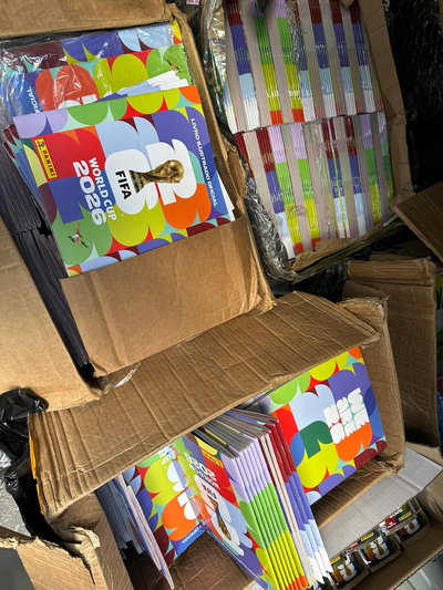Pack x 6 - ALBUM DEL MUNDIAL PANINI BRAZIL