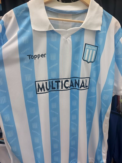 Camiseta Racing retro talle especial
