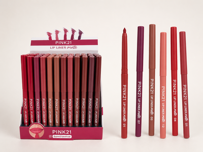 CAJA DE LIP LINER PINK 21 X 48 UNIDADES