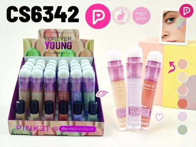 CAJA DE CORRECTOR YOUNG PINK 21 X 24 UNIDADES