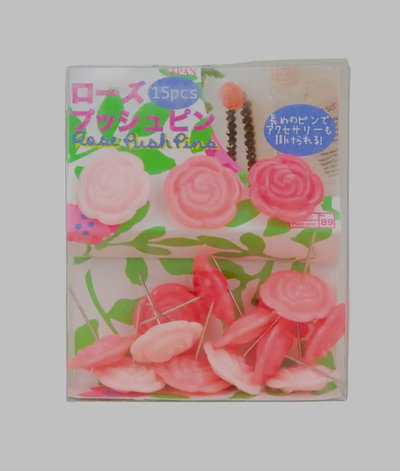 15 pines de flor x 6pcs