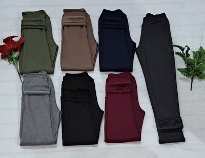 Pantalón con piel dama