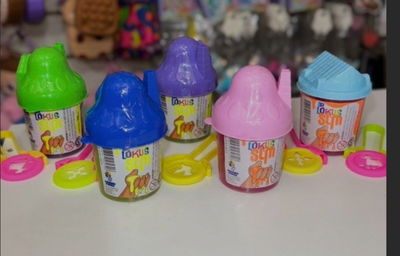 Slime casita con lanza disco x 3 unidades 