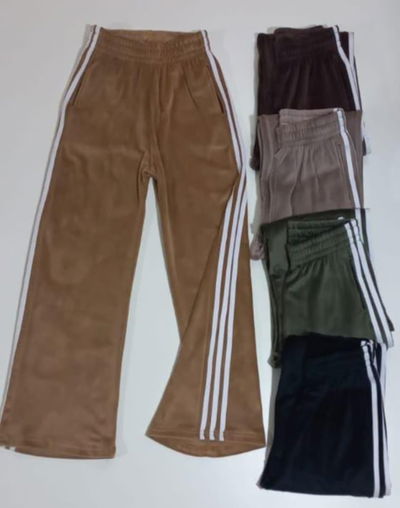 Pantalón palazo Plush lineas Dama