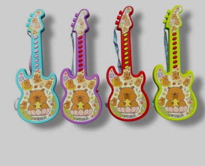 Guitarra capibara a pilas 