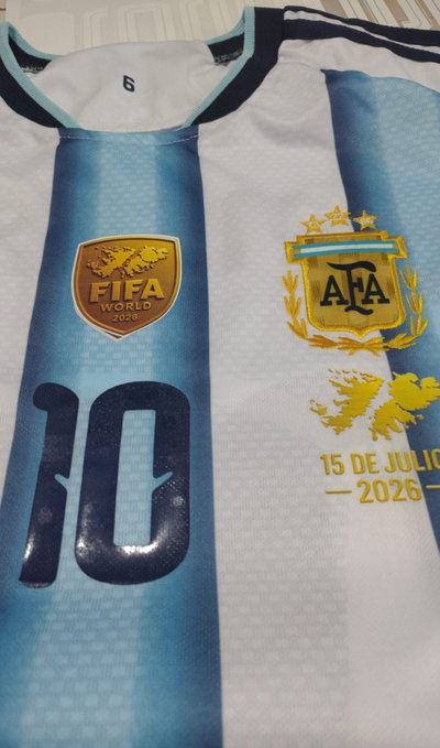 Camiseta Argentina titular Malvinas T.especial