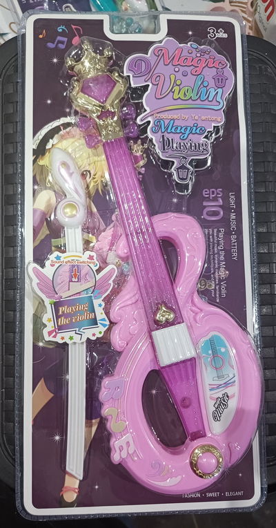 Violín con luces y sonido
