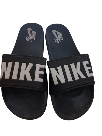 Ojotas importadas premium Nike negro c Blanca
