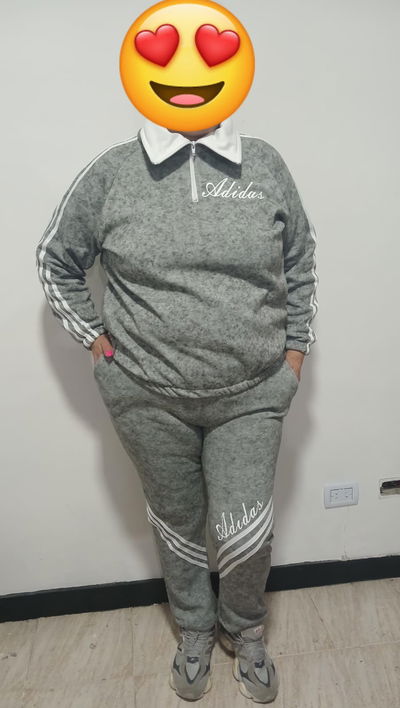 Conjunto Adidas dama frizado