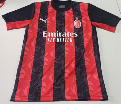 Camiseta Milan 2025 x curva