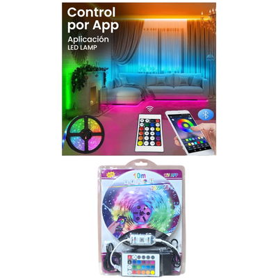 TIRA LED RGB BLUETOOTH 10MTS