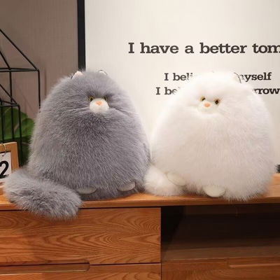 PELUCHE GATO COLA LARGO 28CM36CM