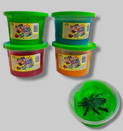 Slime Miki Moko con sorpresa 190grs x 6 unidades