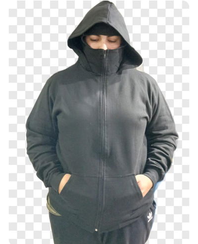 Pack x 5 - Campera FRIZADOS doble capucha 