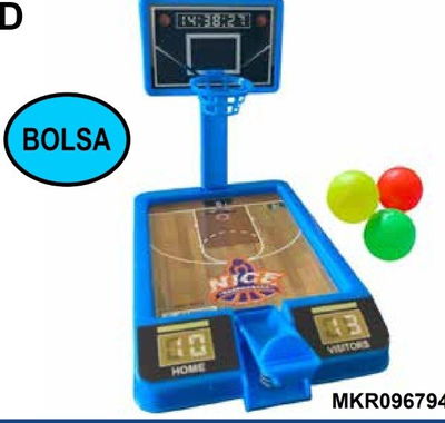 Mini basquet de mesa 12x22cm