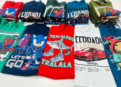 Pack x 6 poleras Infantiles