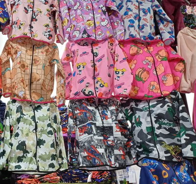 Pack x 6 Camperas infantiles ketten sublimada