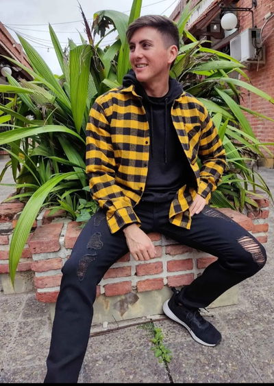 Camisa leñadora de hombre