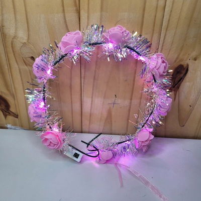 Coronitas florales x 15 unidades