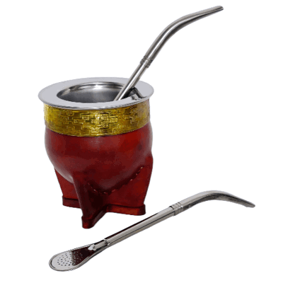 pack x 3 unidades - BOMBILLA PICO DE LORO INOX 19CM