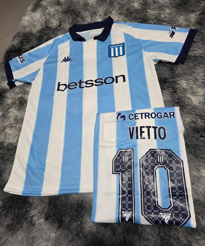 Camiseta Racing titular 2025