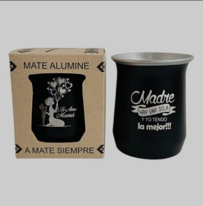 Mate Alumine Dia de la madre c/caja x 3 unidades