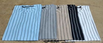Remera Hawaiana rayas de hombre talle especial